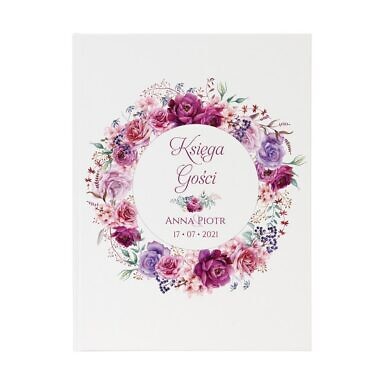 Księga gości Florals w6