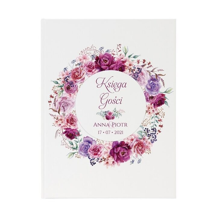 Księga gości Florals w6