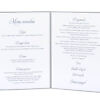 karty menu weselne spis dań na stół motyw kwiatowy personalizacja
