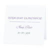 Winietka weselna na stół wizytówka podziękowanie personalizacja