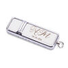 Pendrive 16 GB USB 3.0 biały z grawerem ślubny