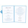 Menu weselne Florals w12