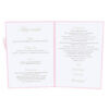 Menu weselne Florals w10