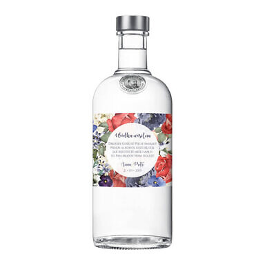 Naklejki na alkohol Flowery