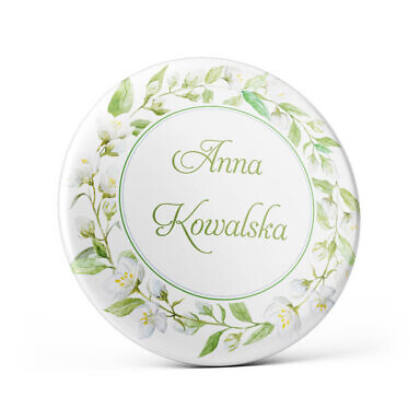 Przypinka z kwiatami jaśminu