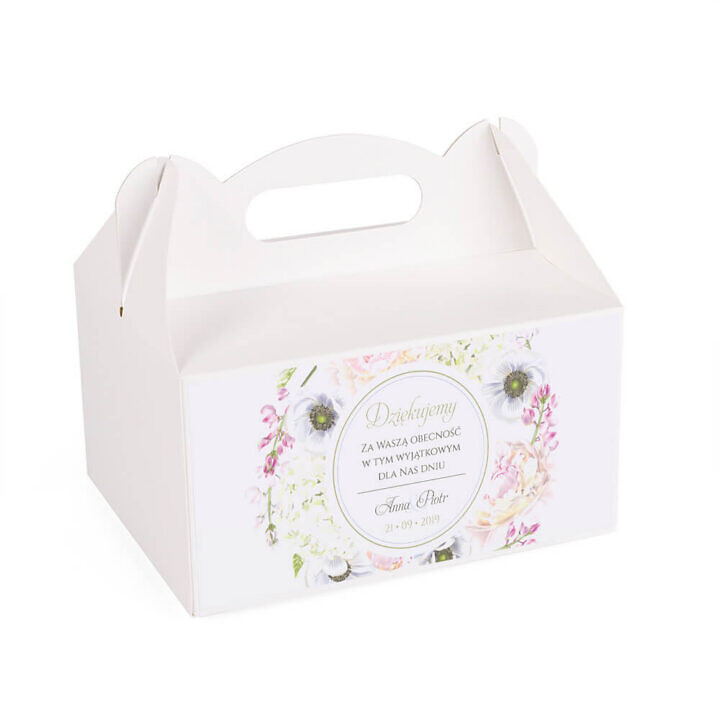 Pudełko na ciasto Florals w10