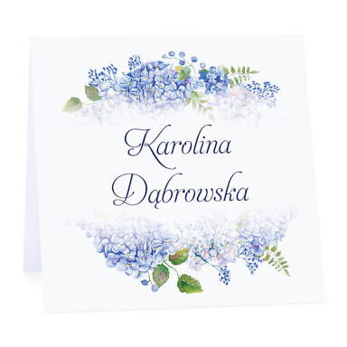Winietka weselna z kwiatami hortensji w4