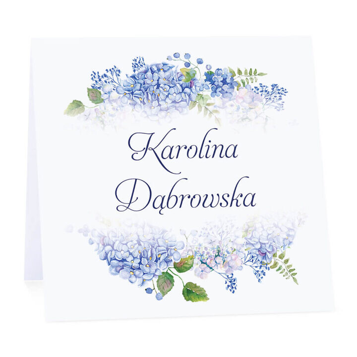 Winietka weselna z kwiatami hortensji w4