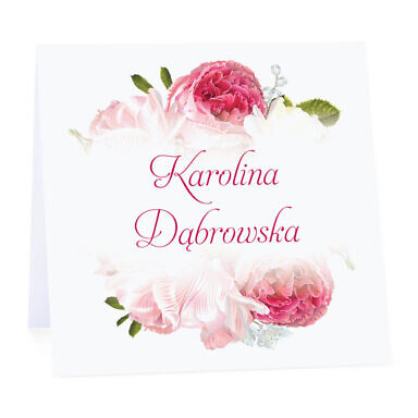 Winietka weselna z kwiatami piwonii w12