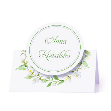 Winietka weselna z kwiatami jaśminu