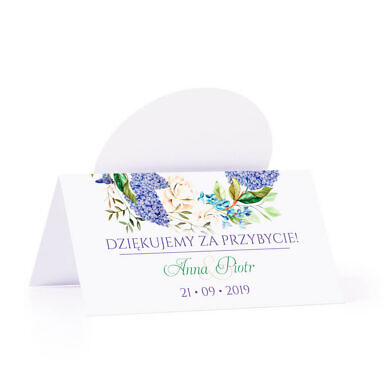 Winietka weselna z kwiatami bzu