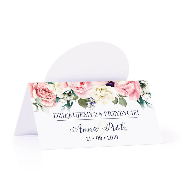 Winietka weselna Flowery w3