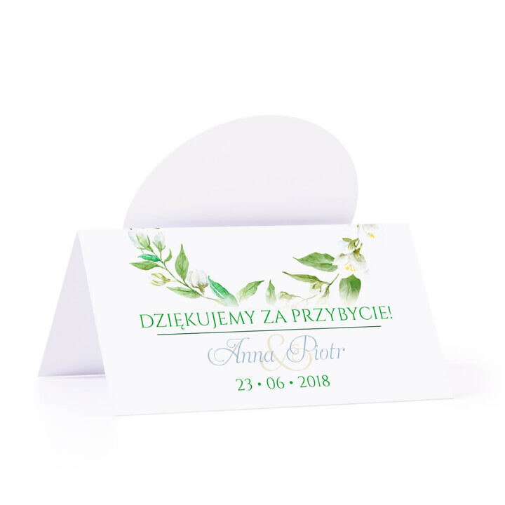 Winietka weselna z kwiatami jaśminu