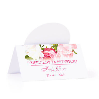 Winietka weselna z kwiatami piwonii w12
