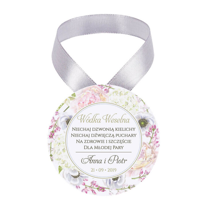 Zawieszka na alkohol Florals w10