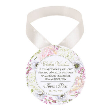 Zawieszka na alkohol Florals w10