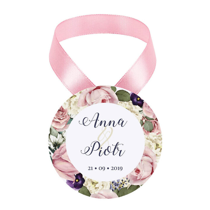 Zawieszka na alkohol Flowery w3