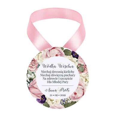 Zawieszka na alkohol Flowery w3