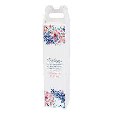 Pudełko na alkohol Florals