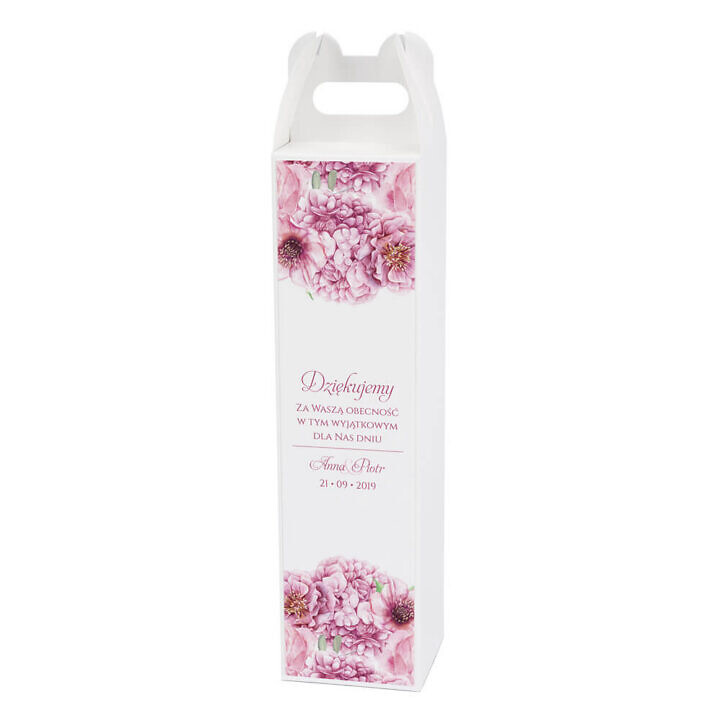 Pudełko na alkohol Florals w7
