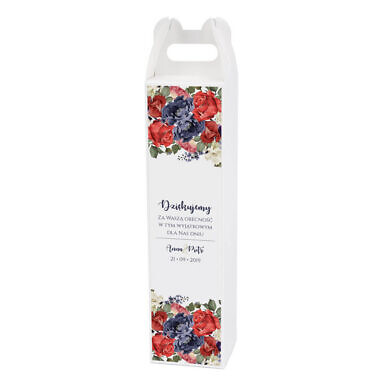 Pudełko na alkohol Flowery