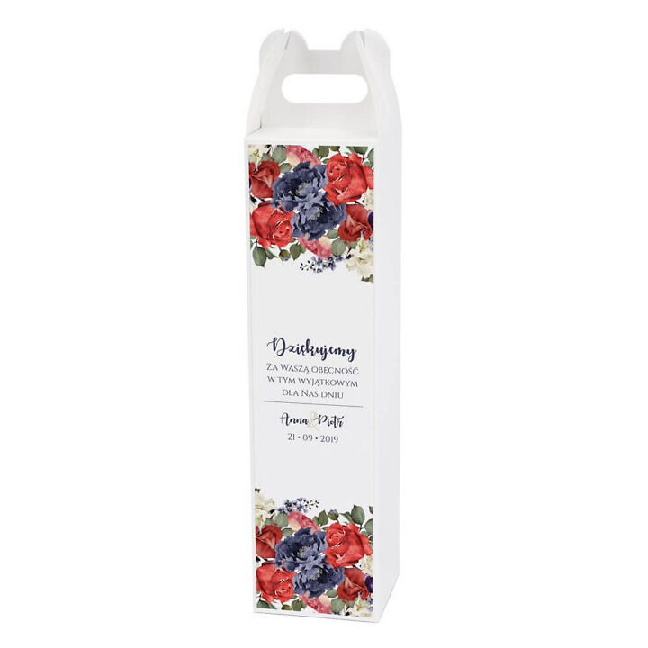 Pudełko na alkohol Flowery