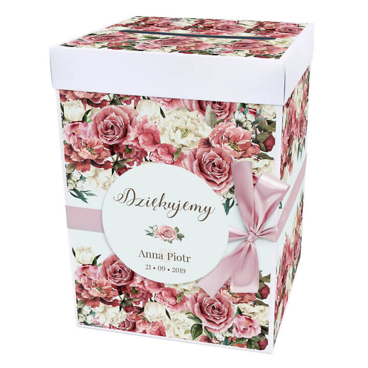 Pudełko na koperty Flowery w4