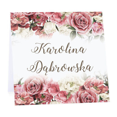 Winietka weselna Flowery w4 m2