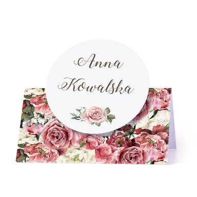 Winietka weselna Flowery w4