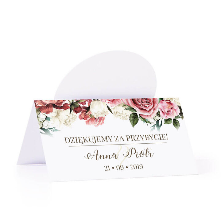 Winietka weselna Flowery w4