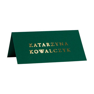 Winietka złocona english green butelkowa zieleń
