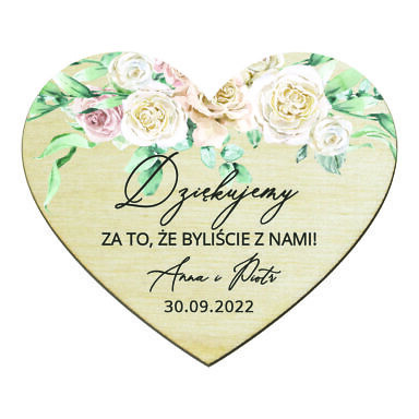 Magnesy serce Misty w27
