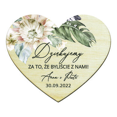 Magnesy serce Misty w29