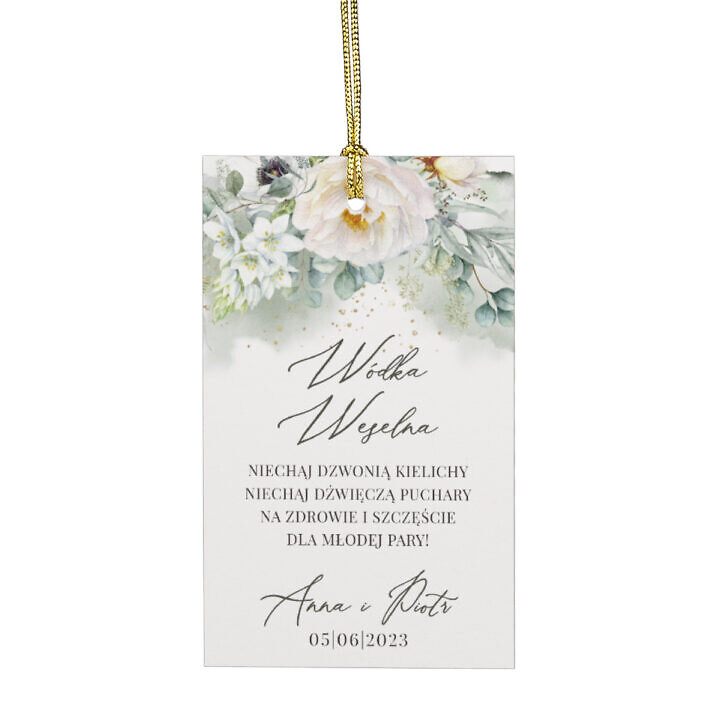 Zawieszka na alkohol White