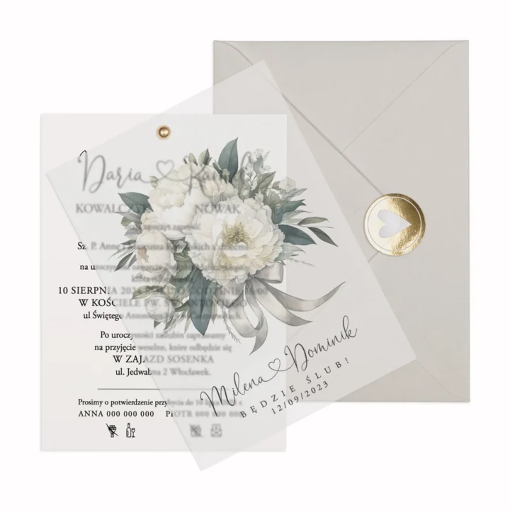 Zaproszenie z kalką i nitem w3