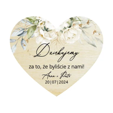 Magnesy serce Misty w71