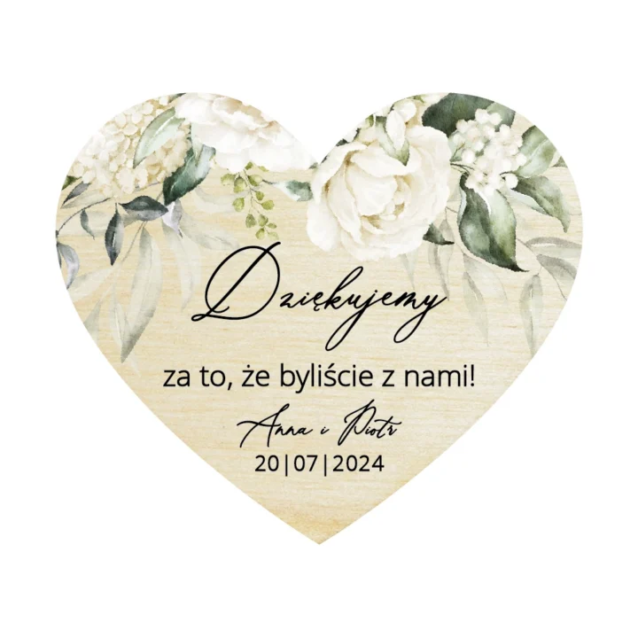 Magnesy serce Misty w72