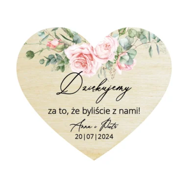Magnesy serce Misty w74