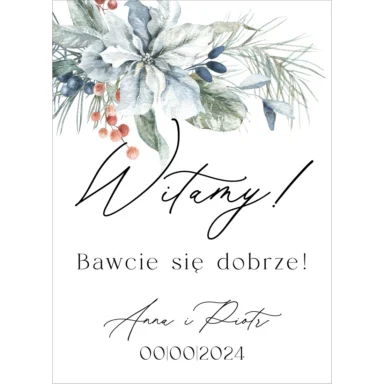 Tablica powitalna Misty w33, rozmiar do wyboru
