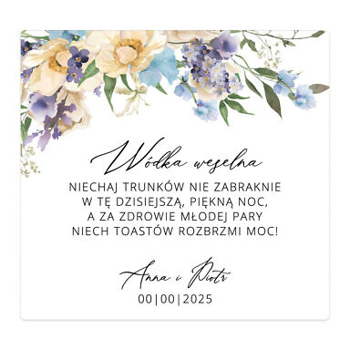 Naklejki na alkohol Misty w14