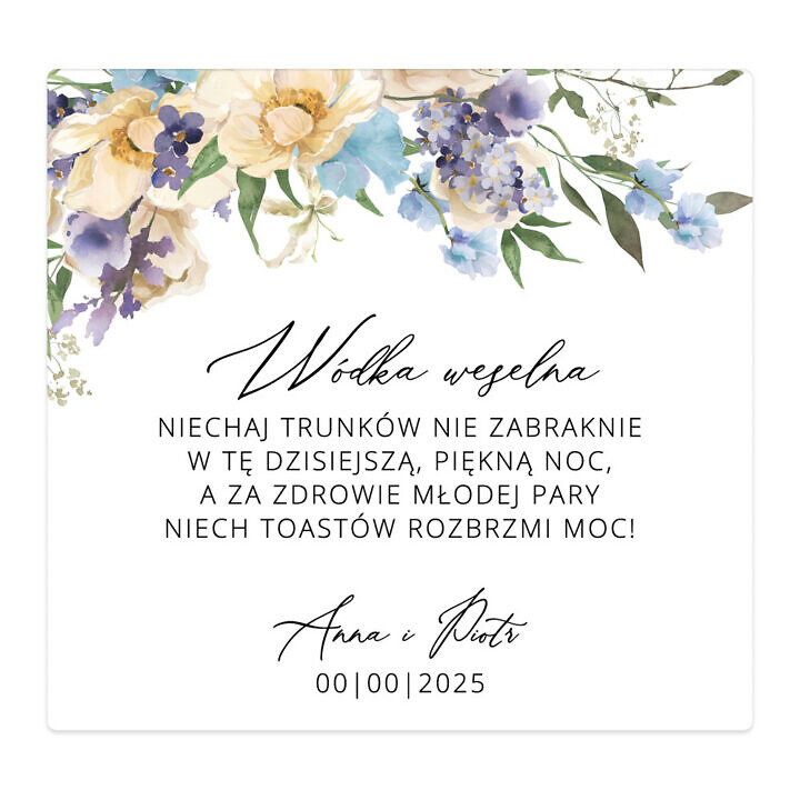 Naklejki na alkohol Misty w14