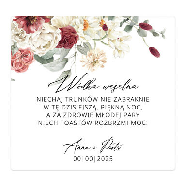 Naklejki na alkohol Misty w17