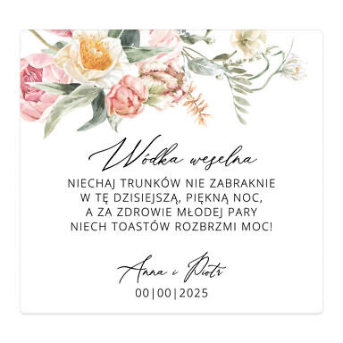 Naklejki na alkohol Misty w18