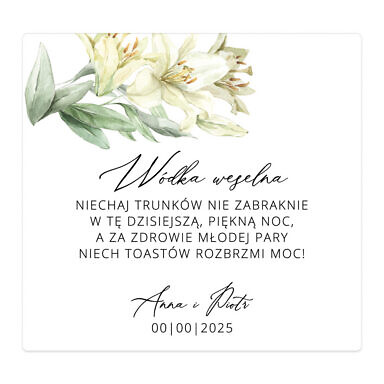 Naklejki na alkohol Misty w19