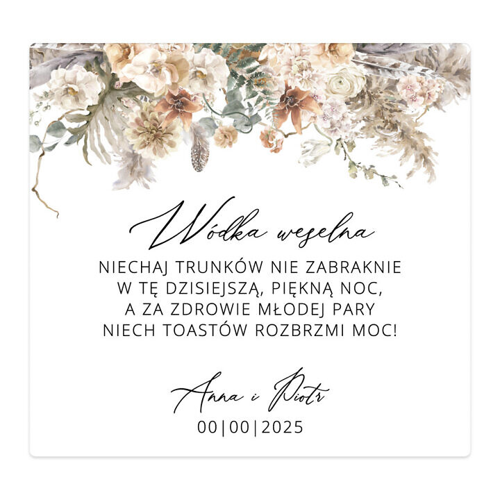 Naklejki na alkohol Misty w2