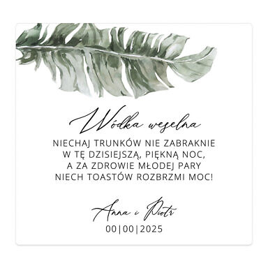 Naklejki na alkohol Misty w22