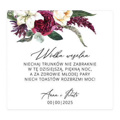 Naklejki na alkohol Misty w25