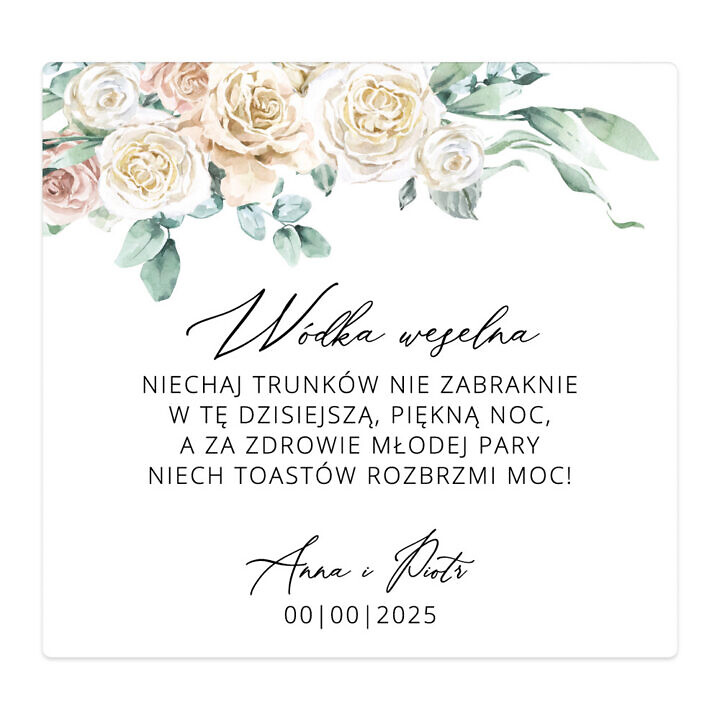 Naklejki na alkohol Misty w27