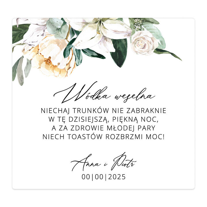 Naklejki na alkohol Misty w28
