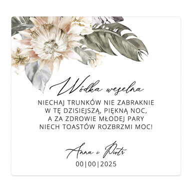 Naklejki na alkohol Misty w29